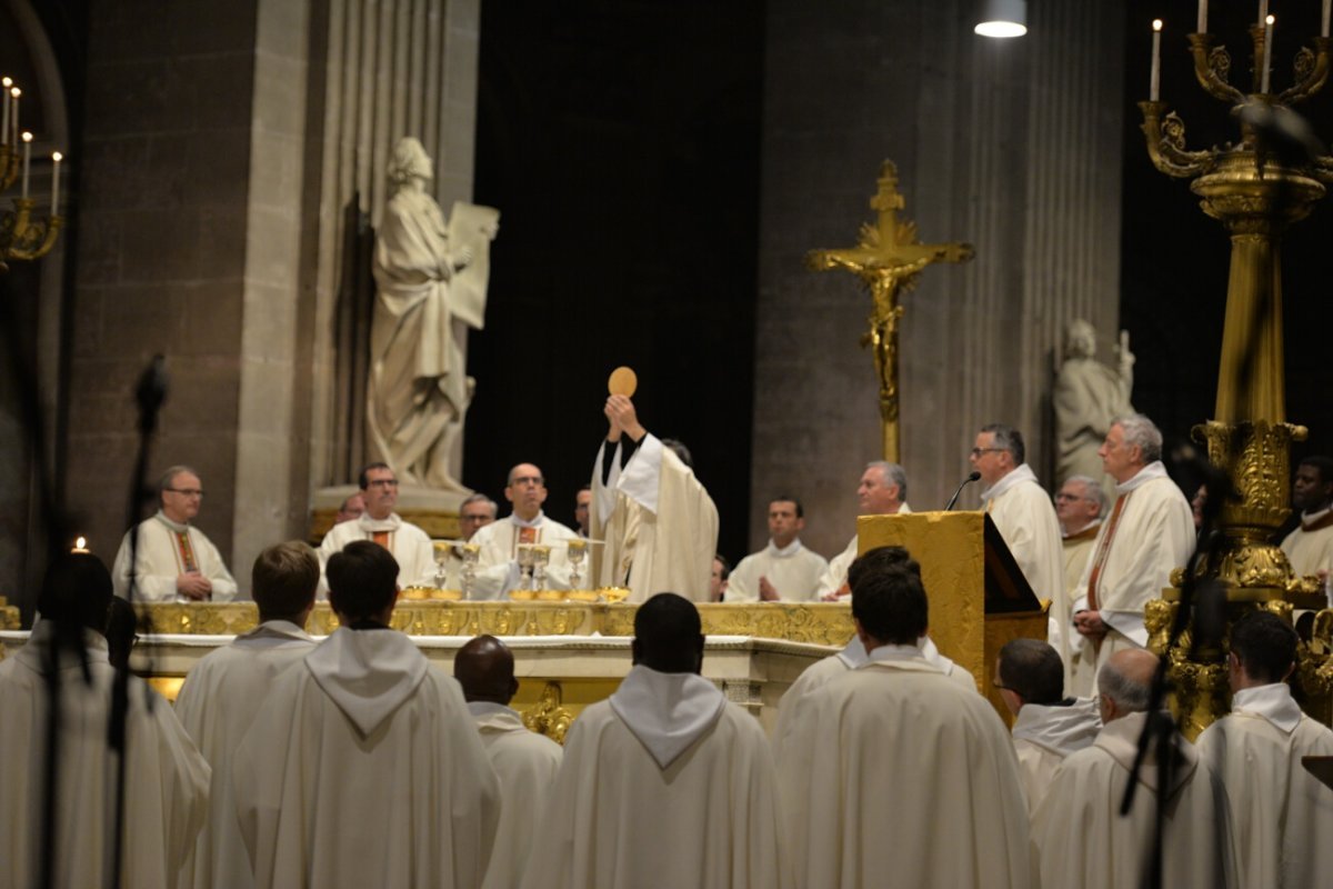 Messe des étudiants d'Île-de-France 2019. © Marie-Christine Bertin / Diocèse de Paris.