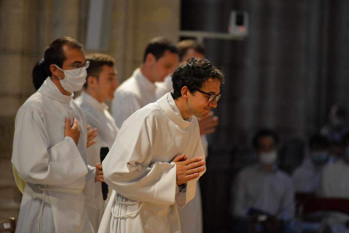 Messe de rentrée du Séminaire de Paris. © Marie-Christine Bertin / Diocèse de Paris.