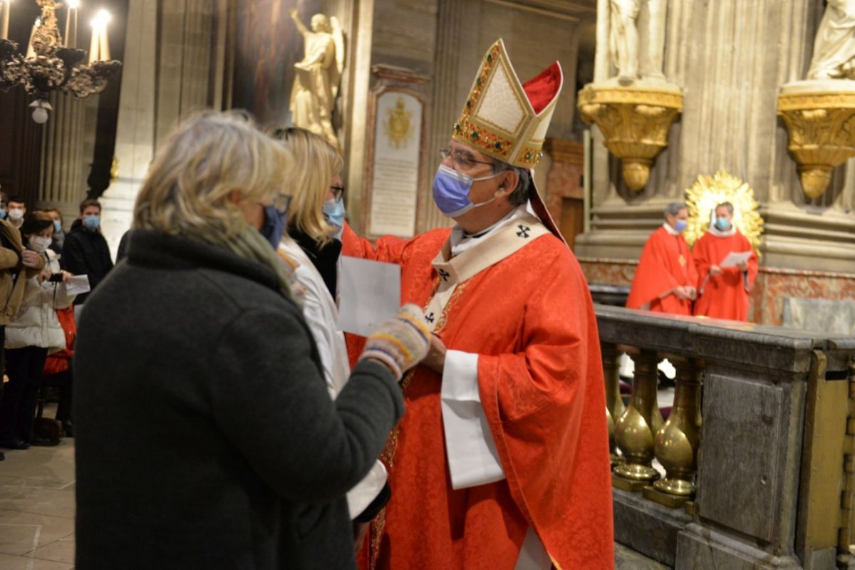 Confirmations d'adultes 2021. © Marie-Christine Bertin / Diocèse de Paris.