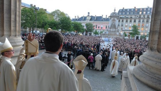 Messe chrismale à Saint-Sulpice