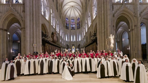 Messe d'action de grâce pour la canonisation des 16 carmélites de Compiègne