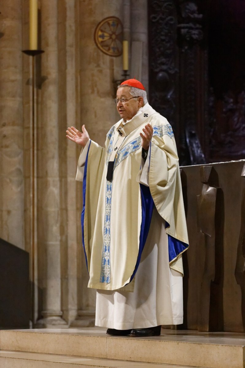 Messe de l'Immaculée Conception. © Yannick Boschat / Diocèse de Paris.