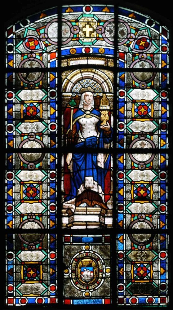 Blanche de Castille à Saint-Louis en l'Île. © C. D. A. S.