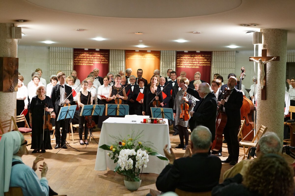 Concert du chœur et orchestre Paul Kuentz. © Yannick Boschat / Diocèse de Paris.