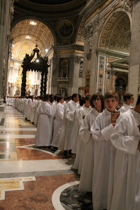 Messe à Santa Maria in Aracoeli. © D.R.