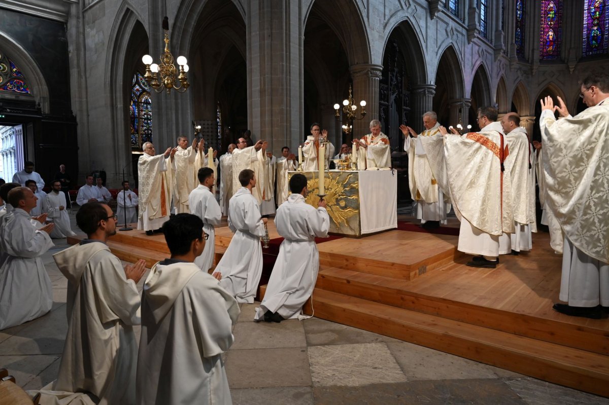 Messe de rentrée du Séminaire de Paris 2023. © Marie-Christine Bertin / Diocèse de Paris.