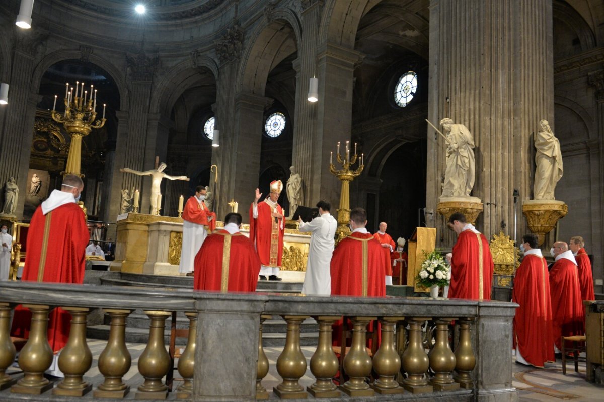 Ordinations sacerdotales 2020. © Marie-Christine Bertin / Diocèse de Paris.