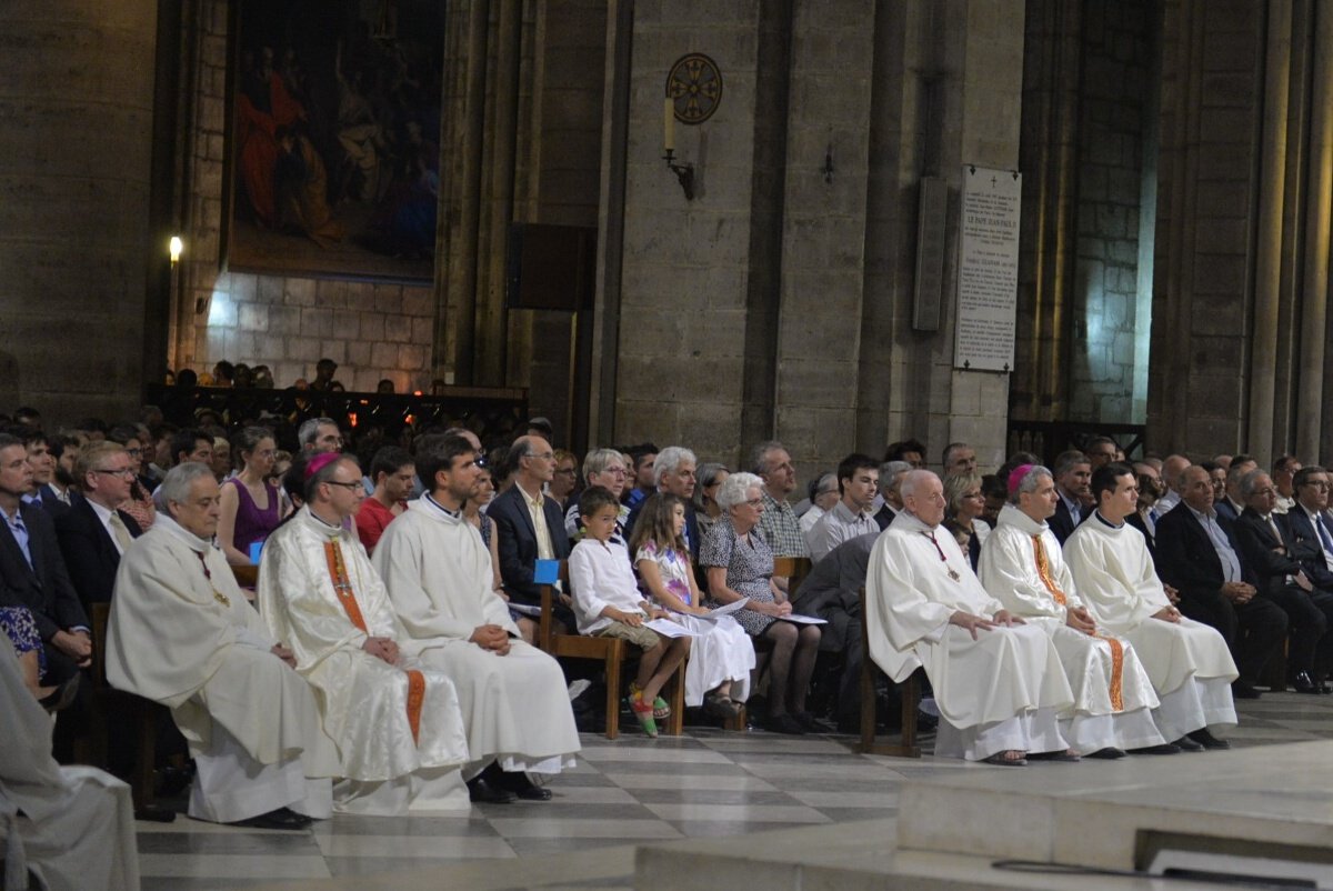 Homélie du cardinal André Vingt-Trois. © Marie-Christine Bertin / Diocèse de Paris.