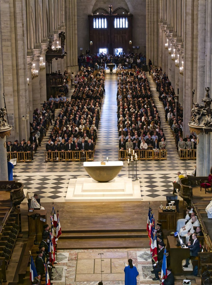 Messe pour les Sapeurs-Pompiers. © Yannick Boschat / Diocèse de Paris.