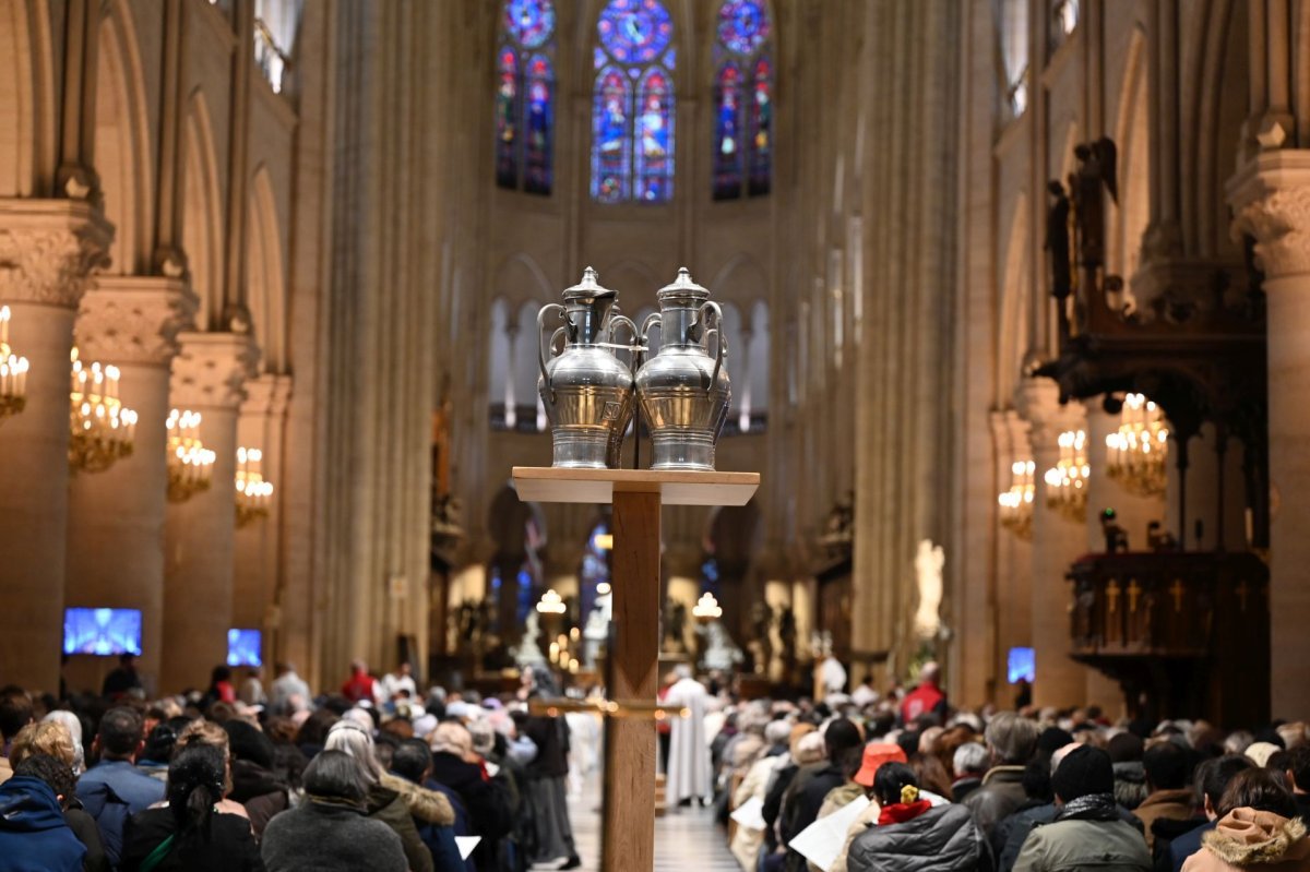 Messe chrismale 2026. © Marie-Christine Bertin / Diocèse de Paris.