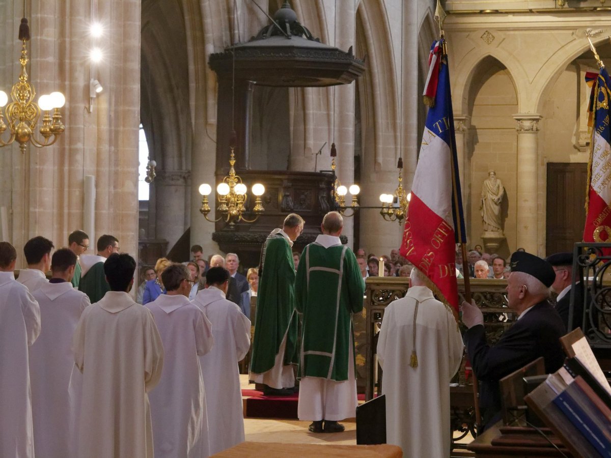 Messe de fondation pour la Libération de Paris 2023. © Yannick Boschat / Diocèse de Paris.