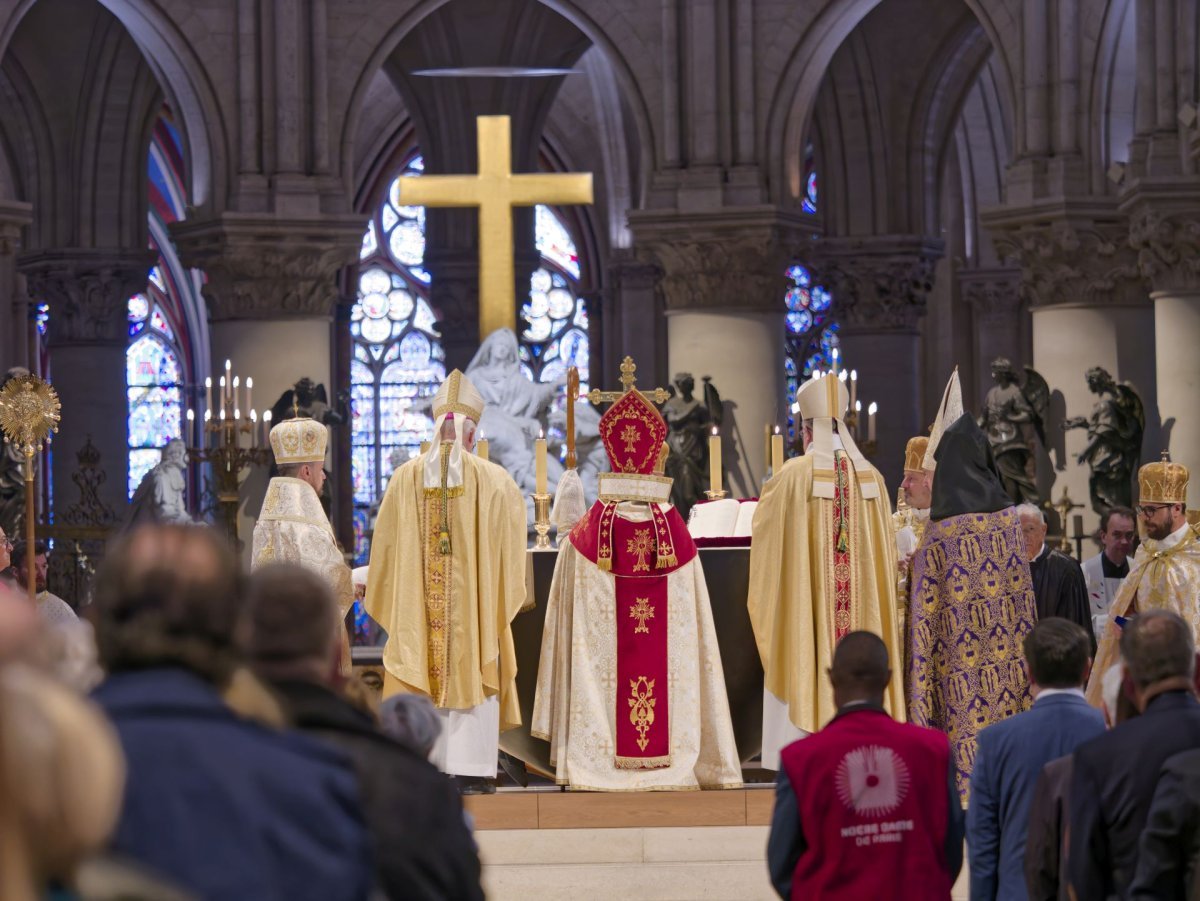 Messe pour les victimes du génocide arménien 2026. © Yannick Boschat / Diocèse de Paris.