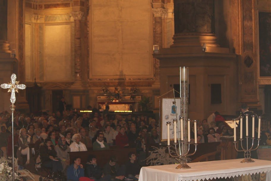 Conférence par le P. Drouineau sur la figure de Pier Giorgio Frassati. Tous droits réservés 