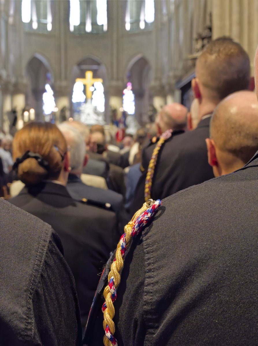 Messe pour les Sapeurs-Pompiers. © Yannick Boschat / Diocèse de Paris.