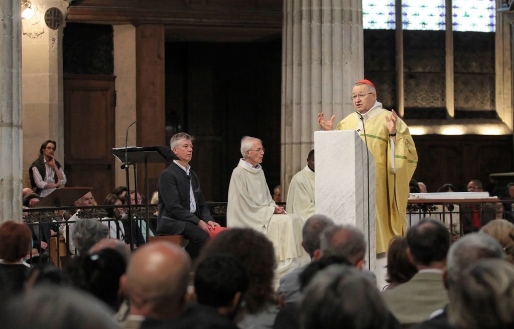 Homélie du Cardinal André Vingt-Trois. © Yannick Boschat.