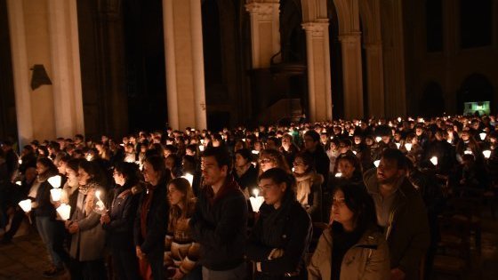 Album-photos du 82e Pèlerinage de Chartres des jeunes d'Ile-de-France