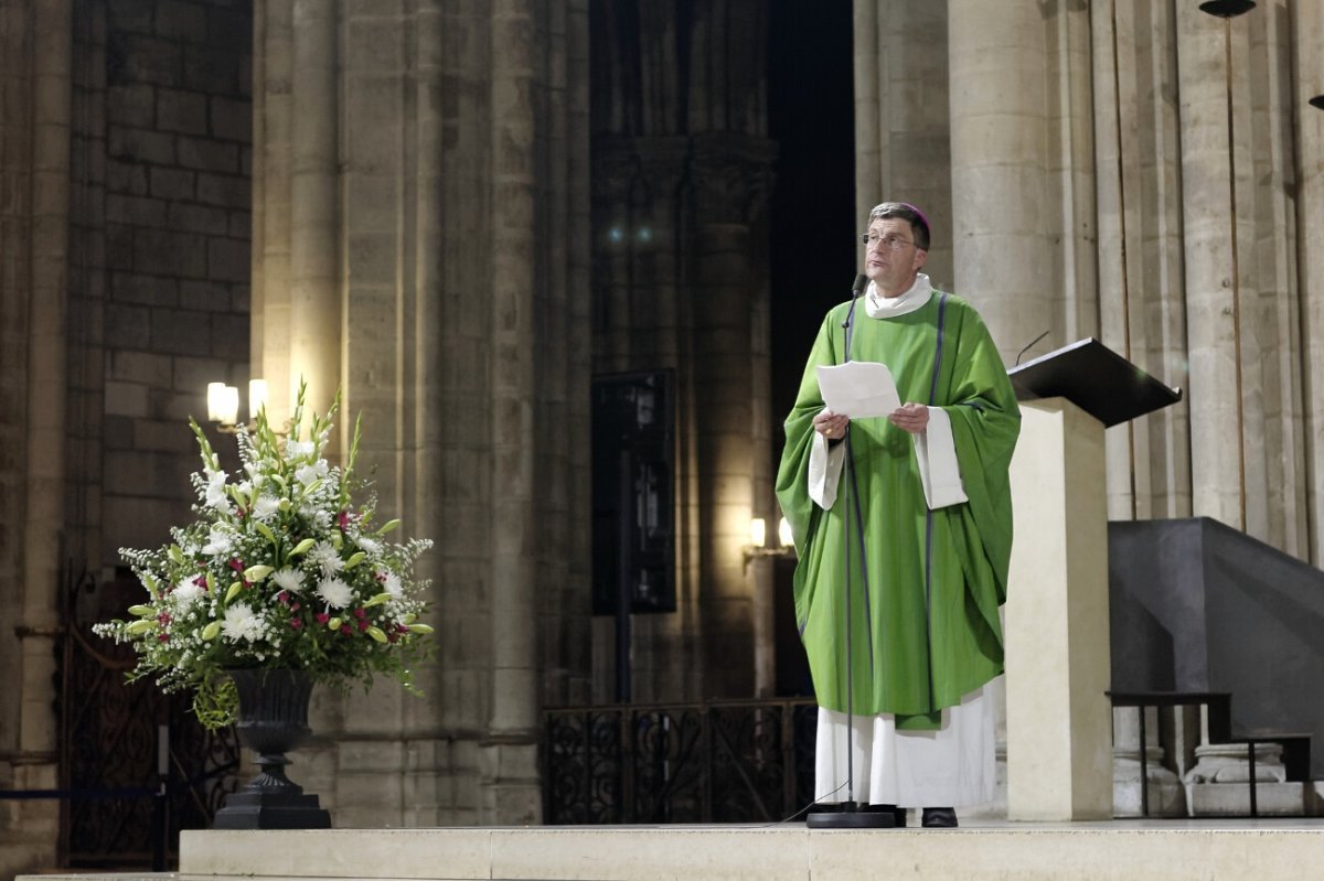 Messe d'action de grâce pour les ministères de Mgr Jérôme Beau et de (…). © Trung Hieu Do / Diocèse de Paris.