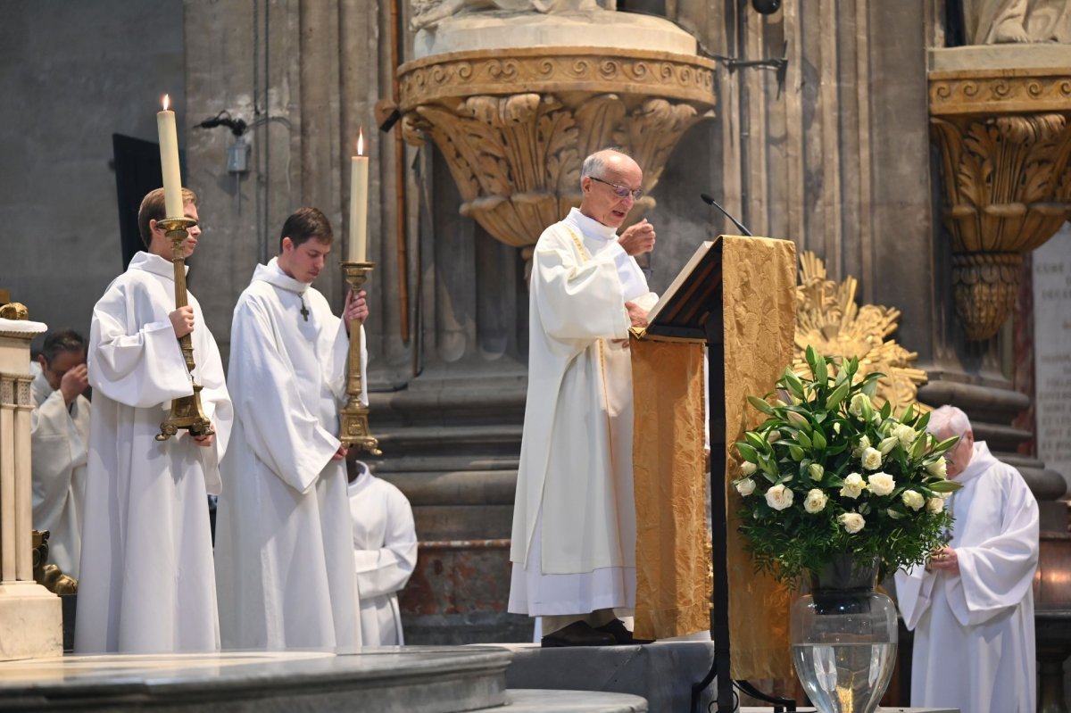 Ordinations des diacres permanents 2023. © Marie-Christine Bertin / Diocèse de Paris.