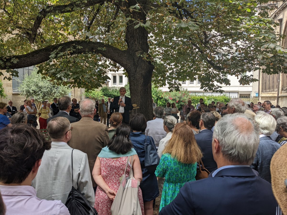 Messe et rencontre à l'occasion de la journée de fin d'année de la (…). Jeudi 23 juin 2022 © Sébastien Delprat / Diocèse de Paris.