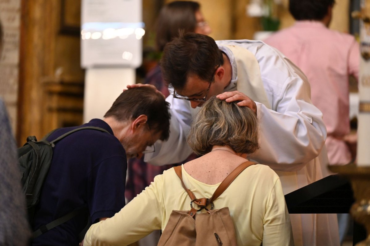 Messe des nouveaux prêtres à Notre-Dame des Victoires. © Marie-Christine Bertin / Diocèse de Paris.