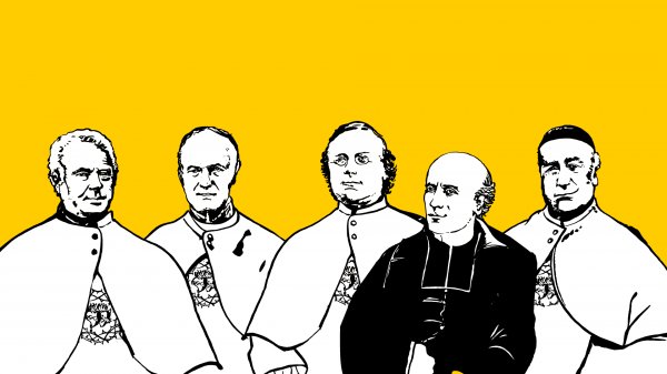Béatification des pères Henri Planchat, Ladislas Radigue, Polycarpe Tuffier, Marcellin Rouchouze et Frézal Tardieu, martyrs en 1871