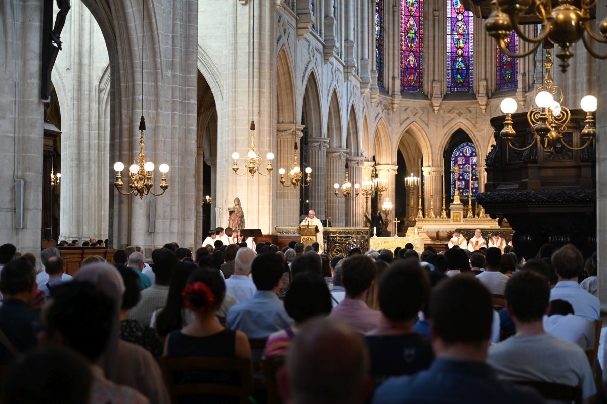 Messe et veillée de prière pour les vocations 2025. © Marie-Christine Bertin / Diocèse de Paris.