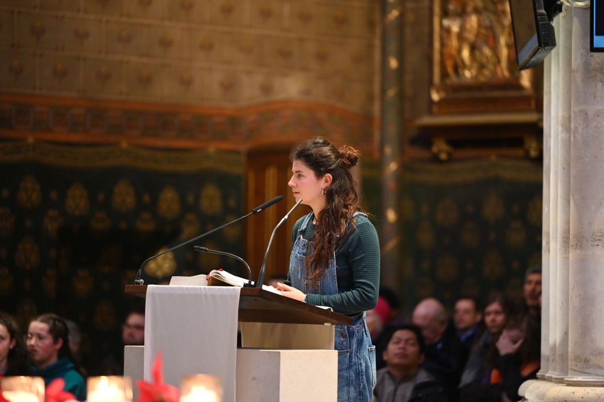 Messe à Saint-Ignace. © Marie-Christine Bertin / Diocèse de Paris.