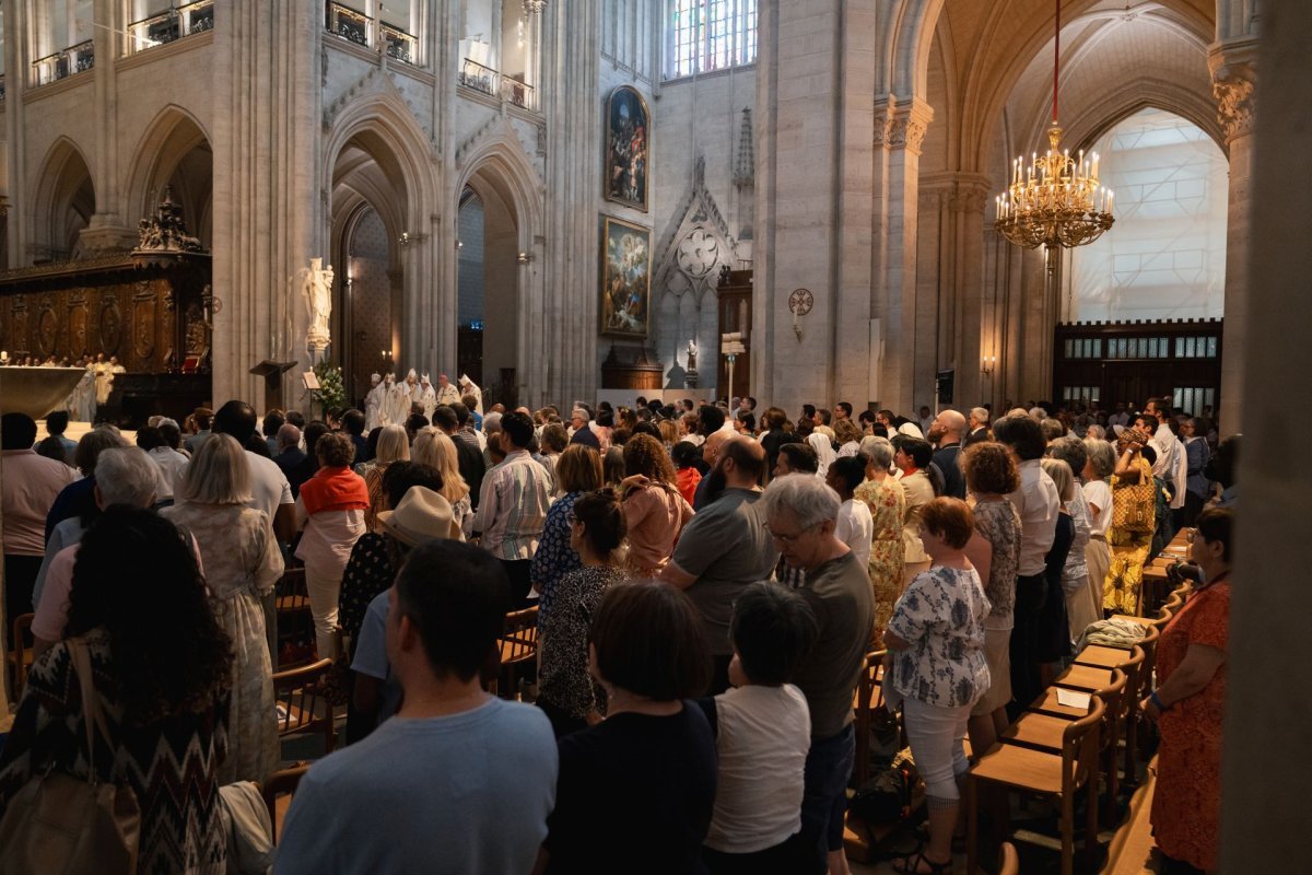 Messe d'ouverture de l'Assemblée ecclésiale provinciale. © Dylan Guidez / Diocèse de Paris.
