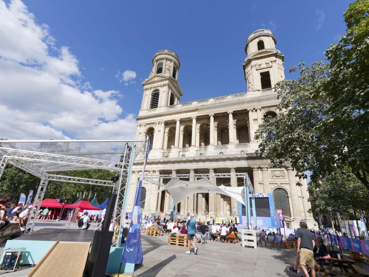 Holy Games à Saint-Sulpice. © Yannick Boschat / Diocèse de Paris.