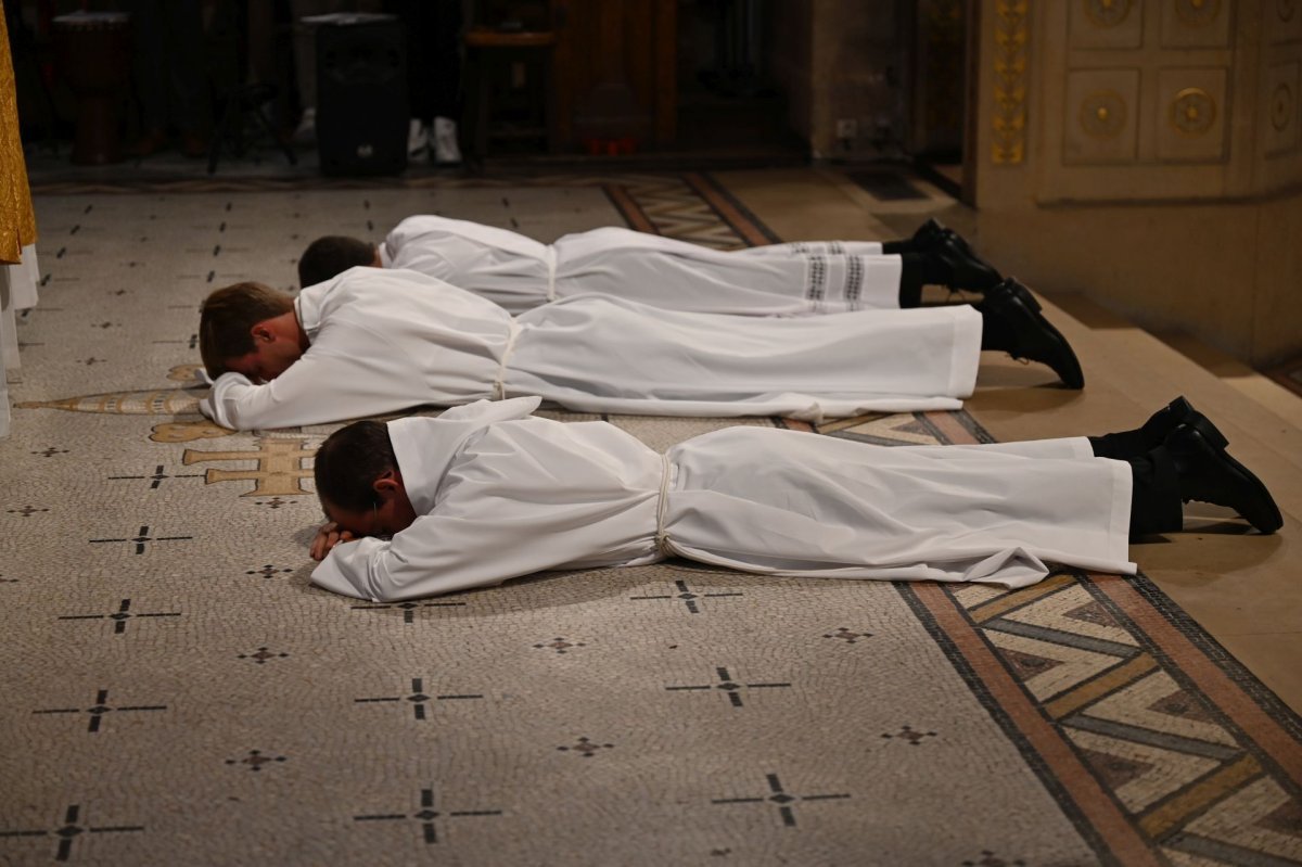 Ordination diaconale en vue du sacerdoce 2026. © Marie-Christine Bertin / Diocèse de Paris.
