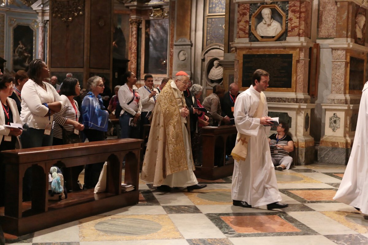 Liturgie vespérale à Saint-Augustin. © Yannick Boschat / Diocèse de Paris.