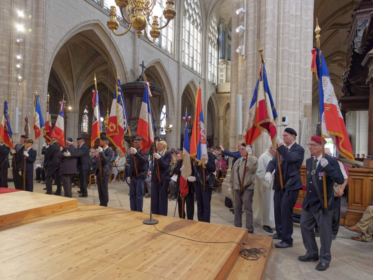 Messe de fondation pour la Libération de Paris 2023. © Yannick Boschat / Diocèse de Paris.