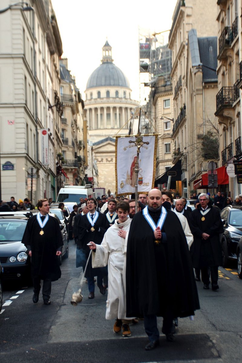 Neuvaine de sainte Geneviève 2026. © Guy Poujeaux.