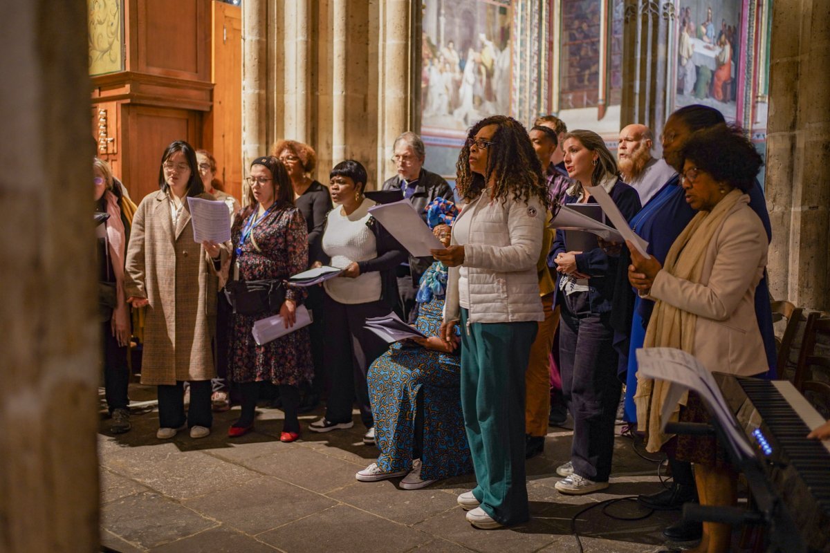 Le Choeur des Fratelli. © Marine Clerc.