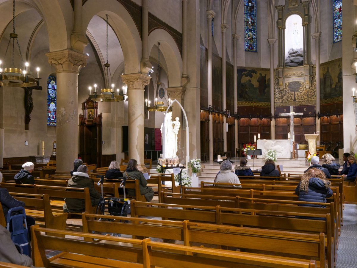 Étape 10 à l'Immaculée-Conception. © Yannick Boschat / Diocèse de Paris.