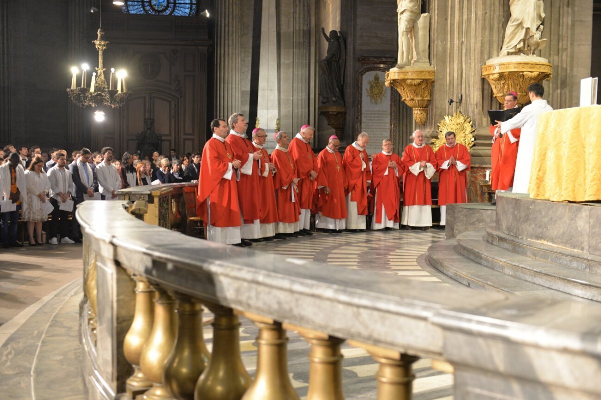 Confirmation d'adultes 2019. © Marie-Christine Bertin / Diocèse de Paris.