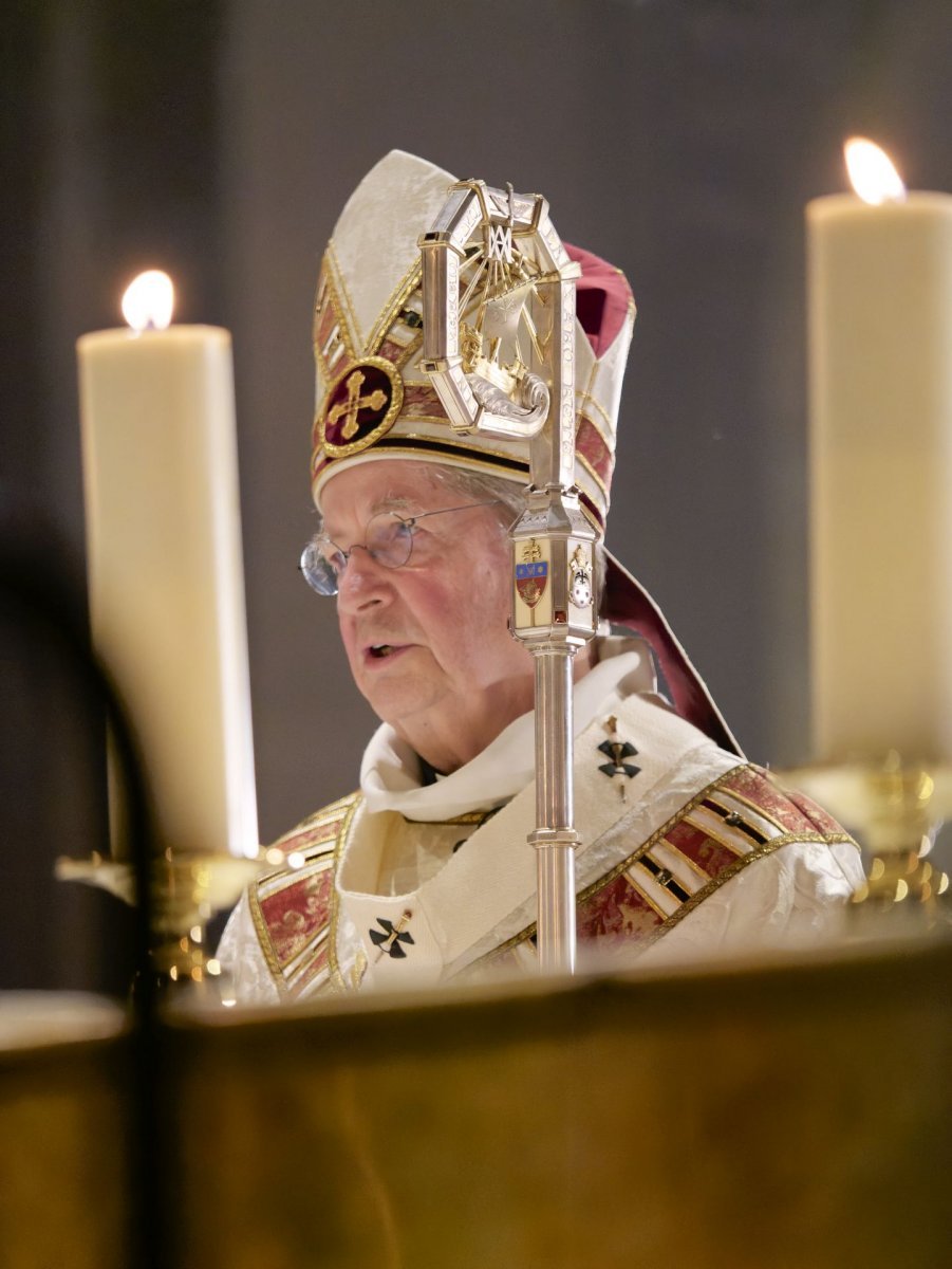 Messe chrismale 2024. © Yannick Boschat / Diocèse de Paris.