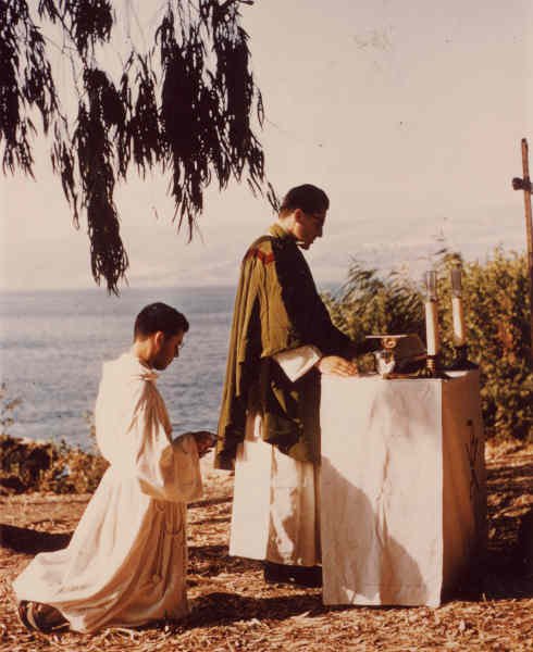 Lac de Tibériade. En 1956. 