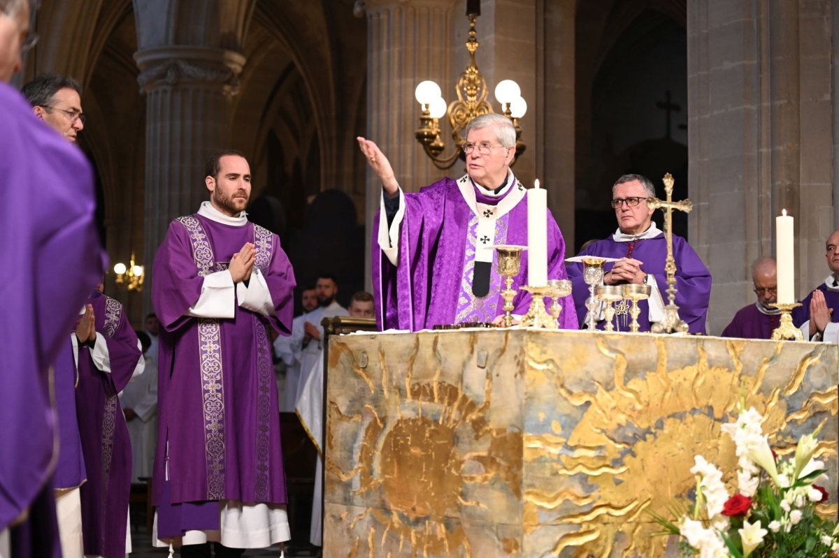 Inauguration d'un nouveau projet pour Saint-Germain l'Auxerrois. © Marie-Christine Bertin / Diocèse de Paris.