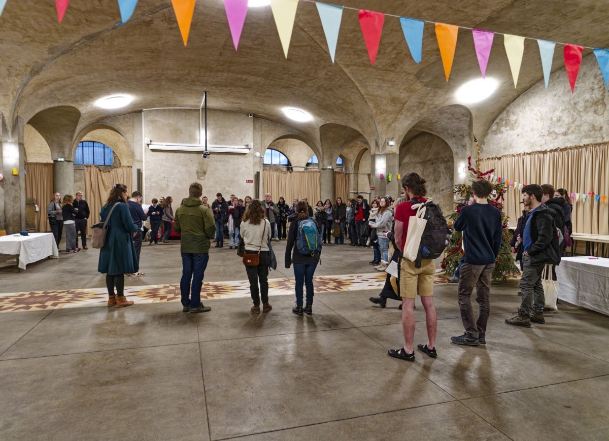 Prière du matin au Saint-Esprit. © Yannick Boschat / Diocèse de Paris.
