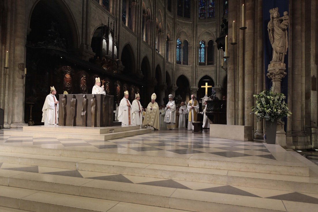 Chant marial. © Yannick Boschat / Diocèse de Paris.