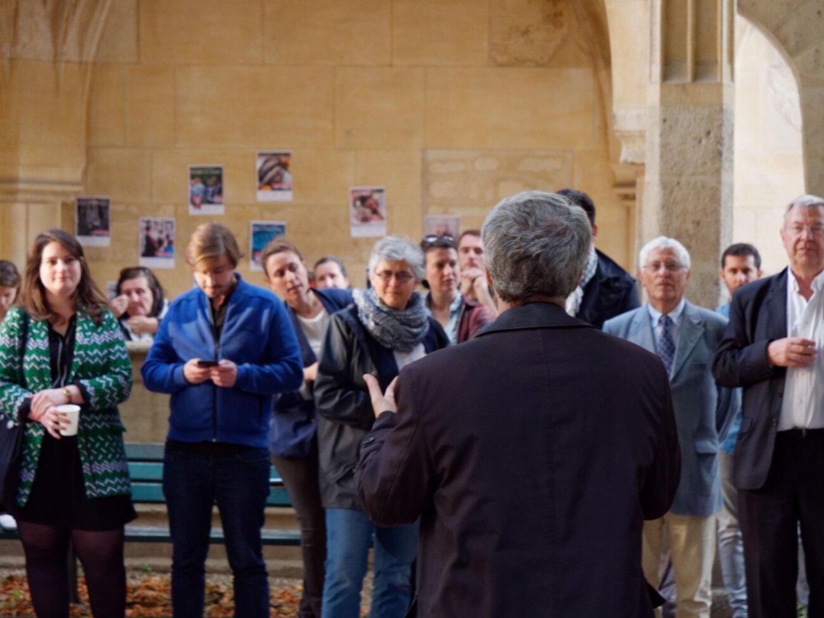 Lancement de l'application #PND. © Yannick Boschat / Diocèse de Paris.