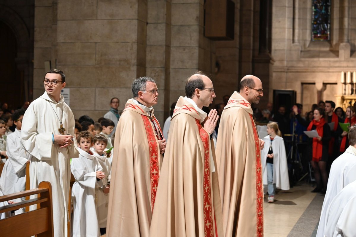 Rassemblement des jeunes au service de la liturgie 2023. © Marie-Christine Bertin / Diocèse de Paris.