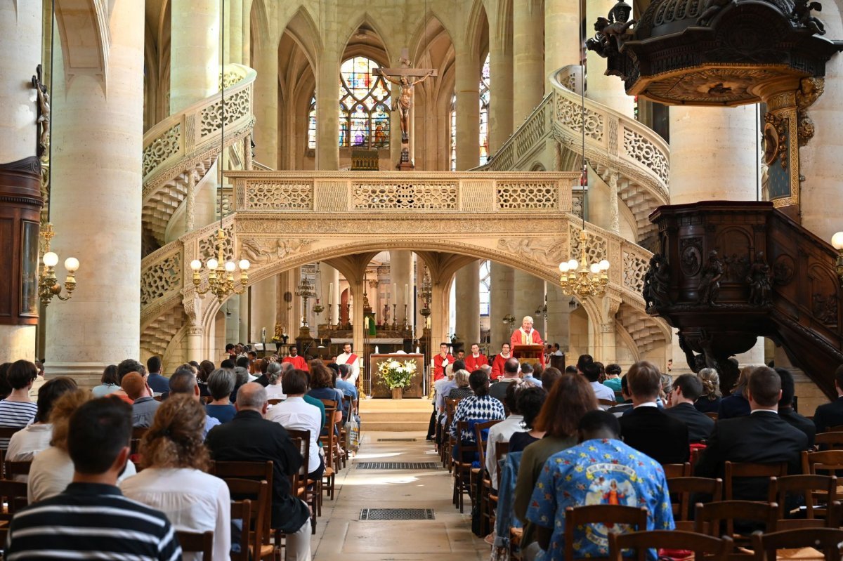 Rentrée de la Faculté Notre-Dame. © Marie-Christine Bertin / Diocèse de Paris.