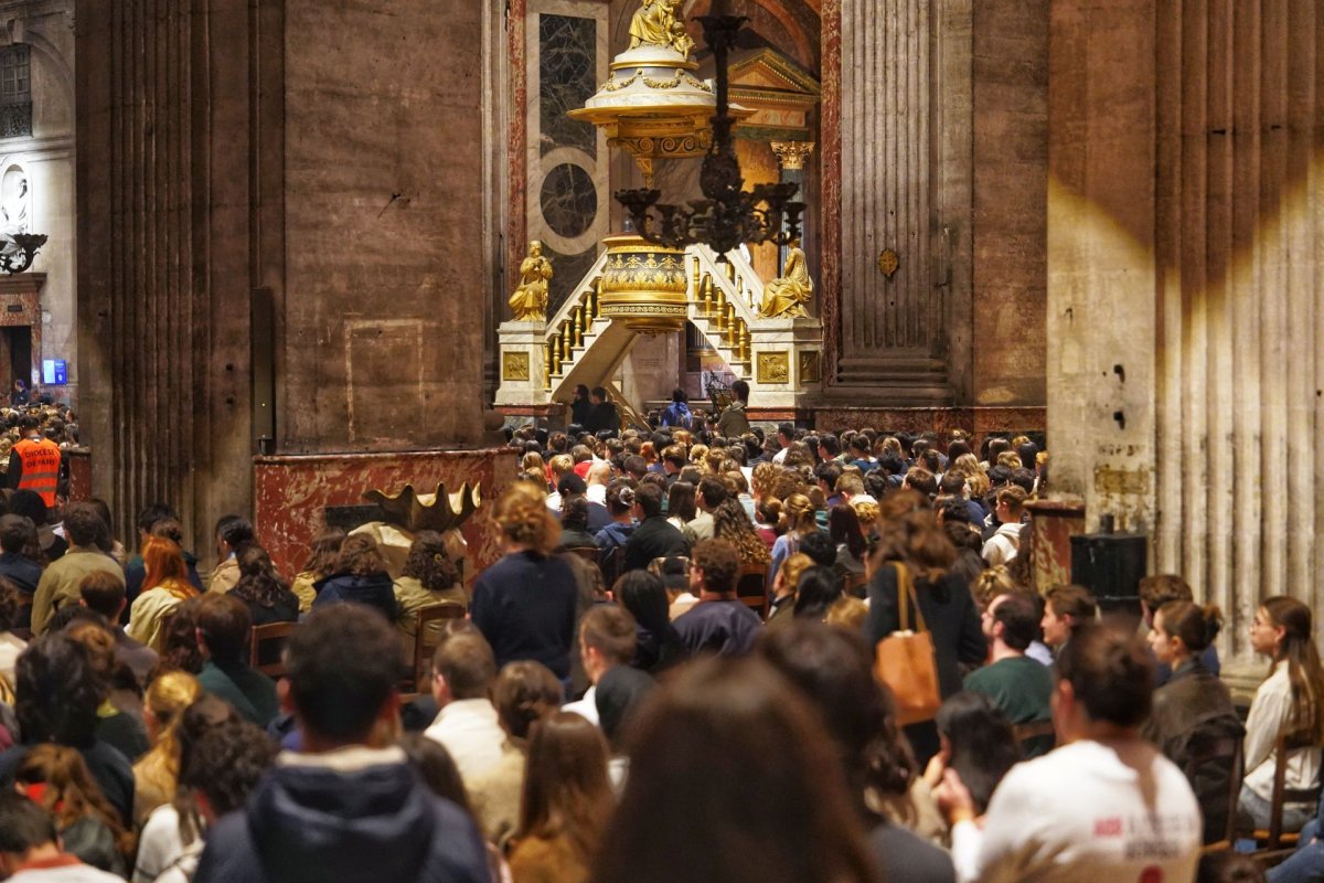 Messe des étudiants 2025. © Illian Calle - Diocèse Paris.