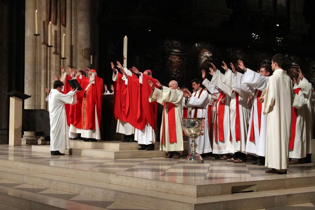 Confirmations d'adultes à Notre-Dame de Paris. Photo Yannick Boschat 