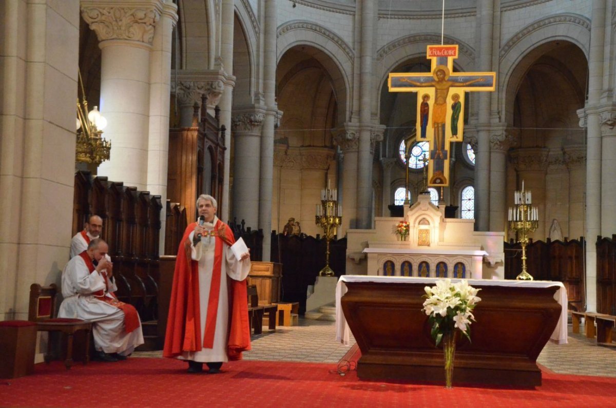 Marche des martyrs. © Michel Pourny / Diocèse de Paris.