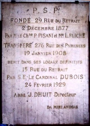 Plaque de fondation. © C. D. A. S..