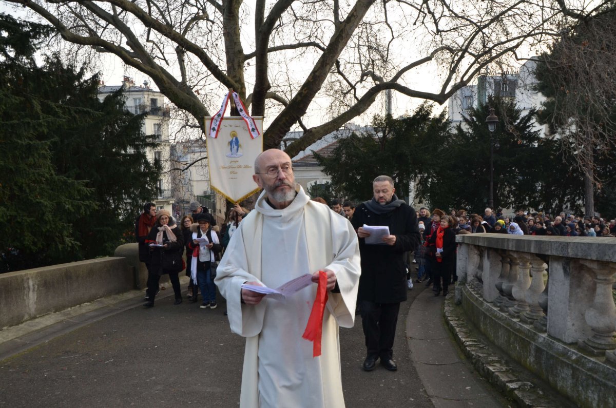 Montée jubilaire des chrétiens d'Orient. © Michel Pourny / Diocèse de Paris.