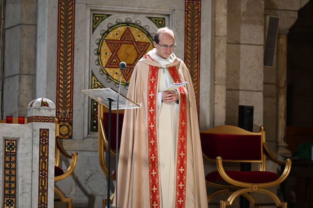 Rassemblement des jeunes au service de la liturgie 2023. © Marie-Christine Bertin / Diocèse de Paris.